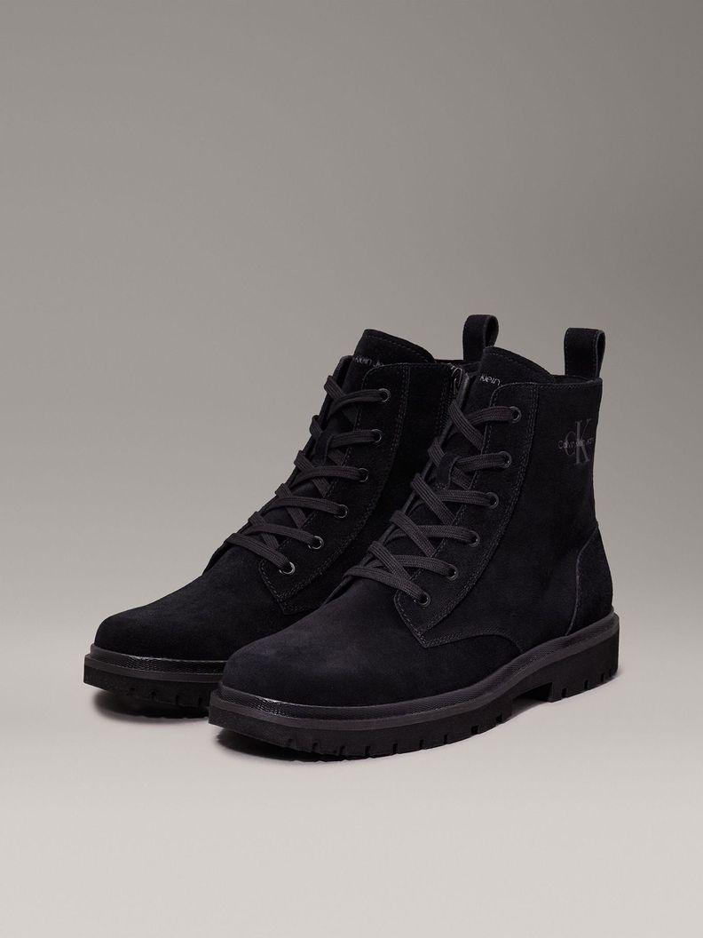 Botas Mid Laceup Iconic Negro Calvin Klein-0
