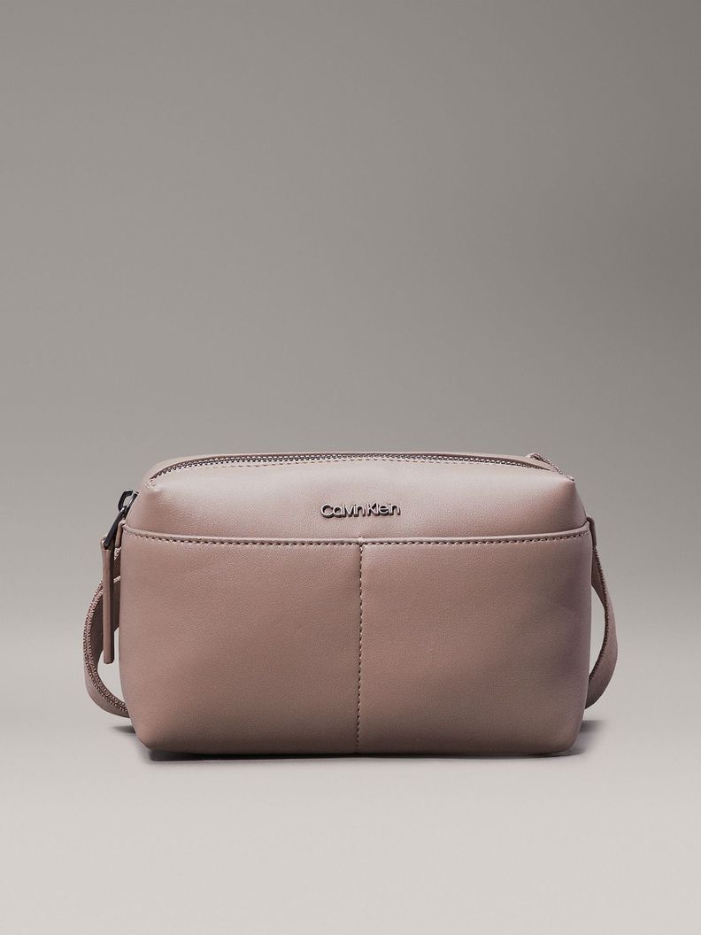 Bolso Crossbody Clean Essential Beige Calvin Klein-0