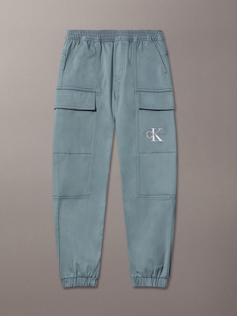 Pantalon Nino Cargo Essential Verde Calvin Klein 6