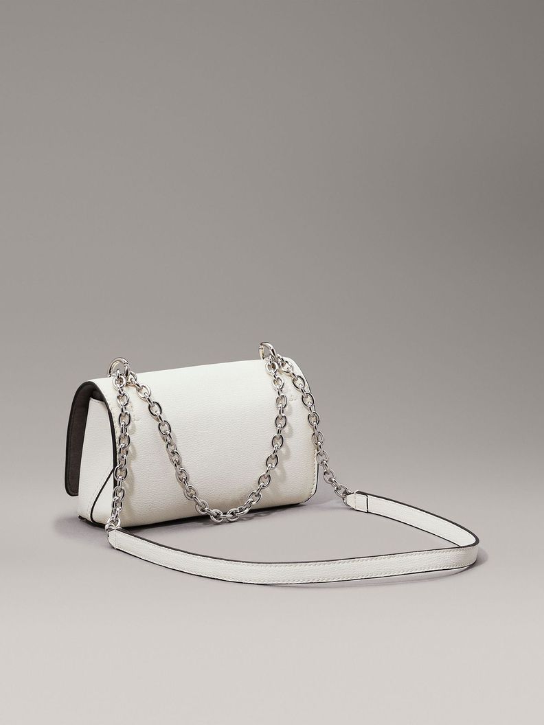 Cartera Minimal Monogram Blanco Calvin Klein-1