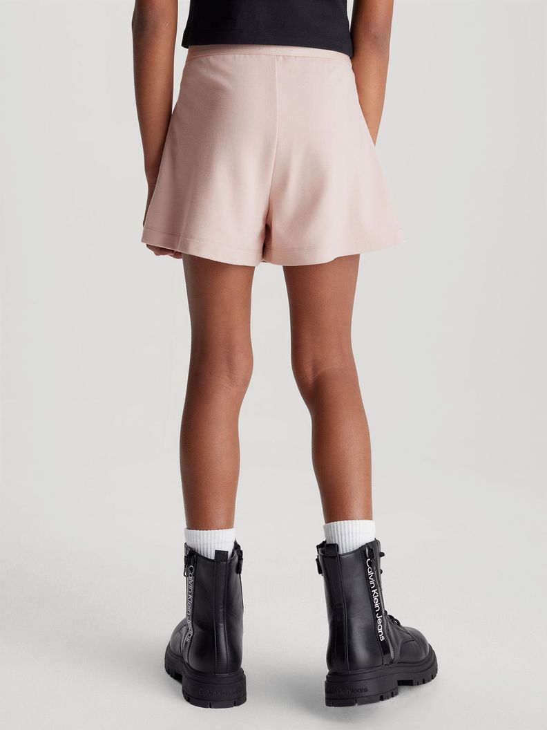 Falda Short Tape Skort Rosado Calvin Klein-2