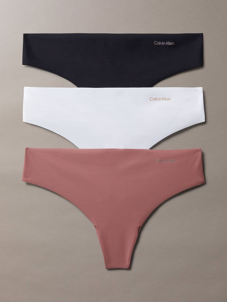 Pack 3 Colaless Invisible Micro Multicolor Calvin Klein-0