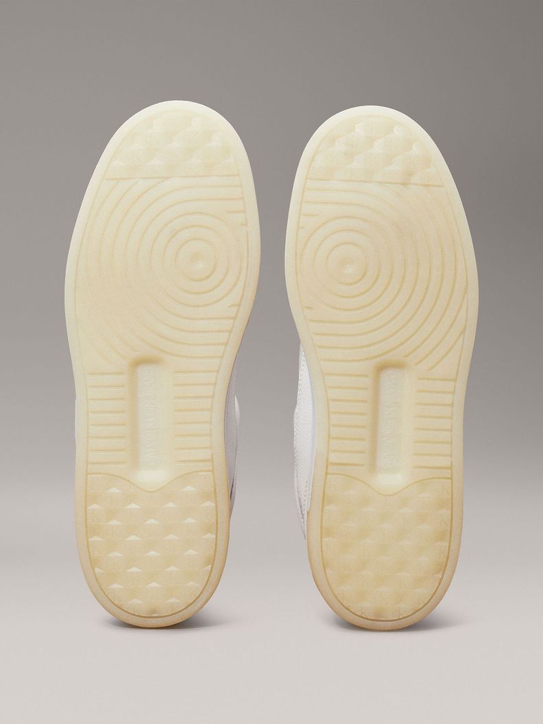 Zapatilla Basket Cupsole High Mix Beige Calvin Klein-3