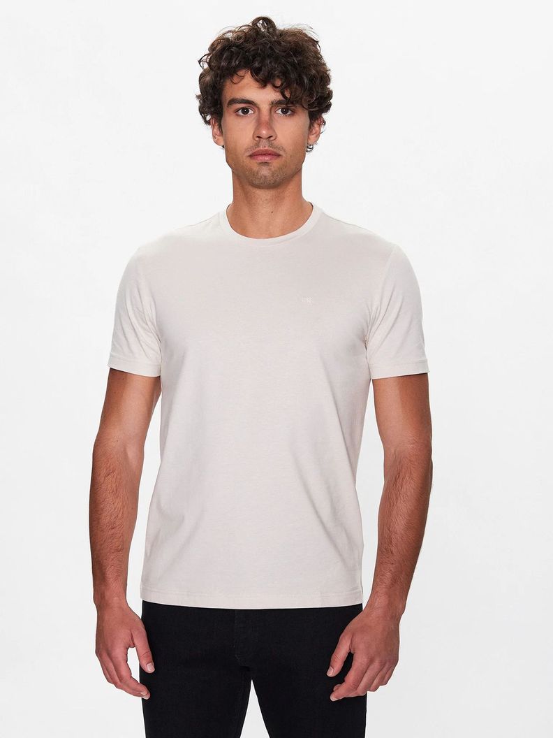 Polera Smooth Blanco Calvin Klein