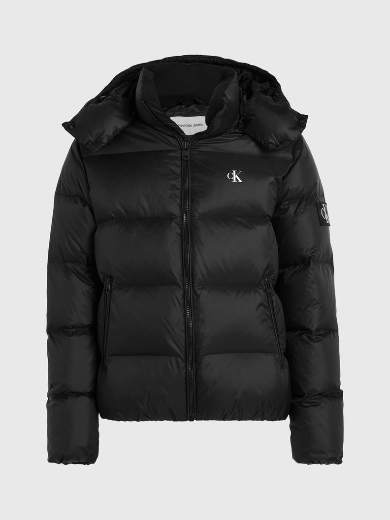 Parka Essentials Down Negro Calvin Klein-4