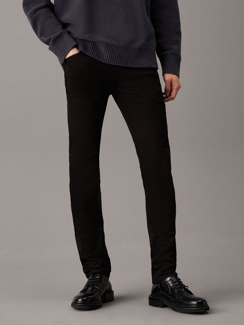 Jeans Skinny Negro Calvin Klein-0