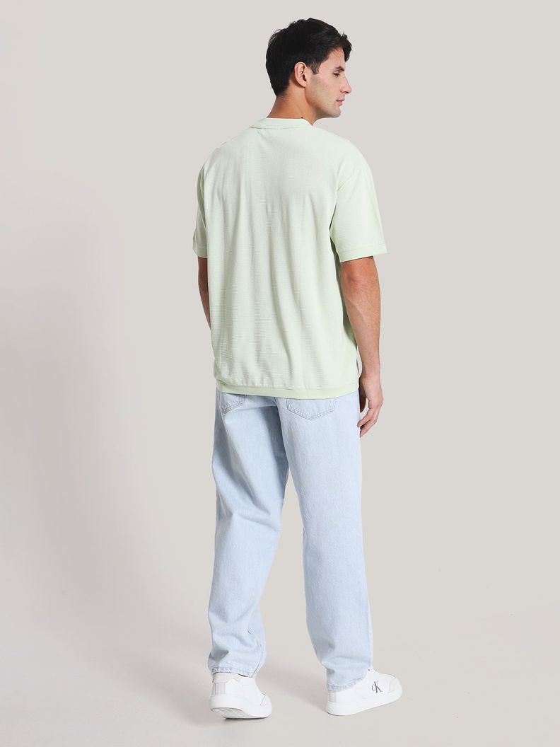 Polera Soft Ottoman Verde Calvin Klein-2