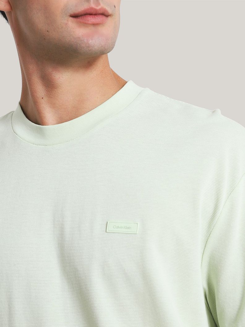 Polera Soft Ottoman Verde Calvin Klein-3