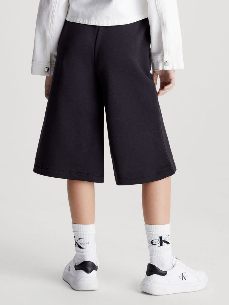 Pantalón Niña Cotton Terry Negro Calvin Klein-2
