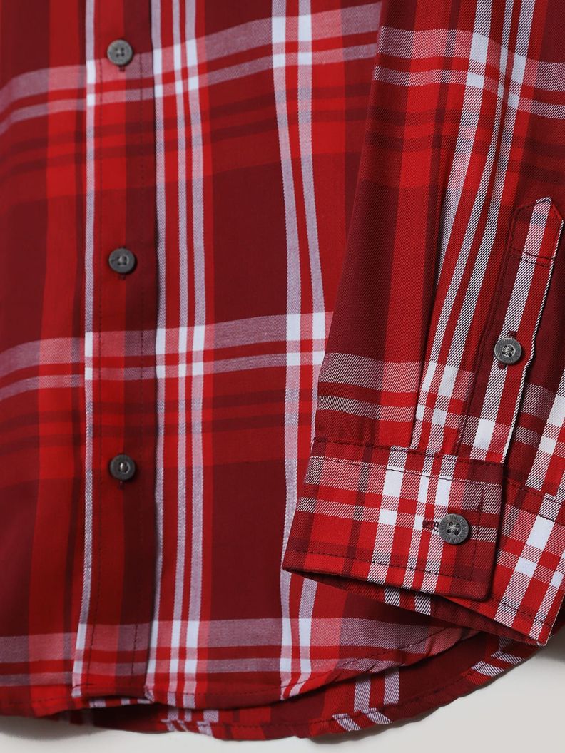 Camisa Niño Red Tonal Rojo Calvin Klein-3