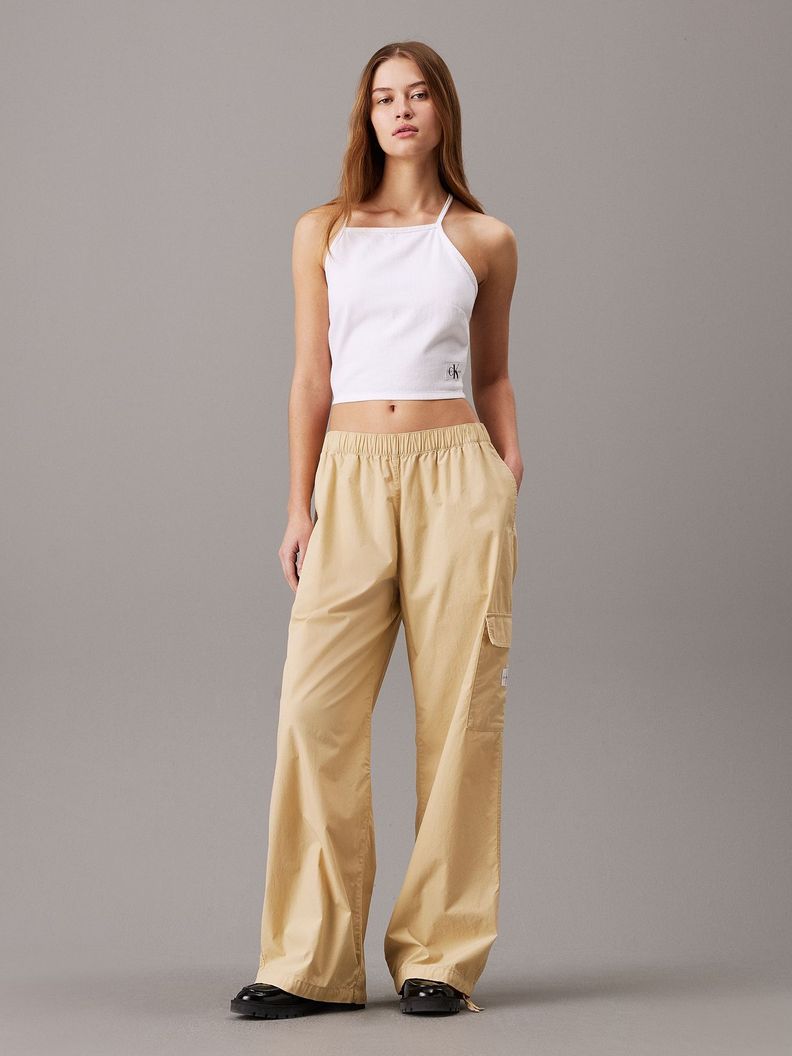 Pantalon Cotton Utility Cargo Beige Calvin Klein-1
