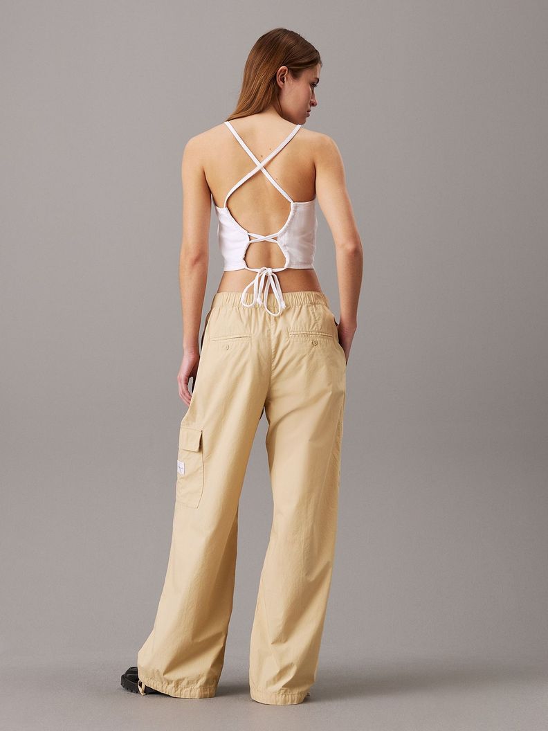 Pantalon Cotton Utility Cargo Beige Calvin Klein-2