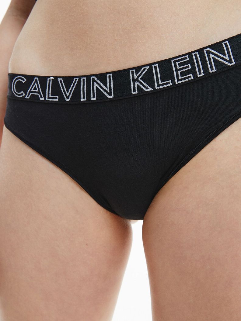 Calzón Bikini Ultimat Cotton Negro Calvin Klein-3