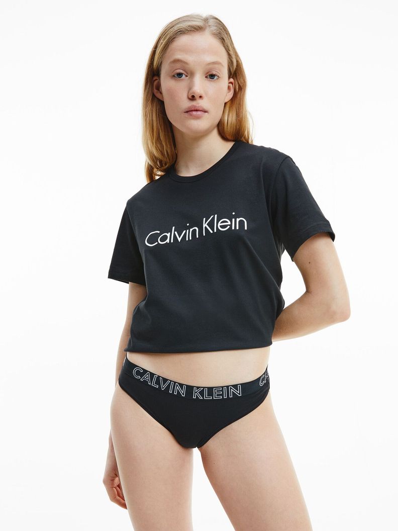 Calzón Bikini Ultimat Cotton Negro Calvin Klein-1