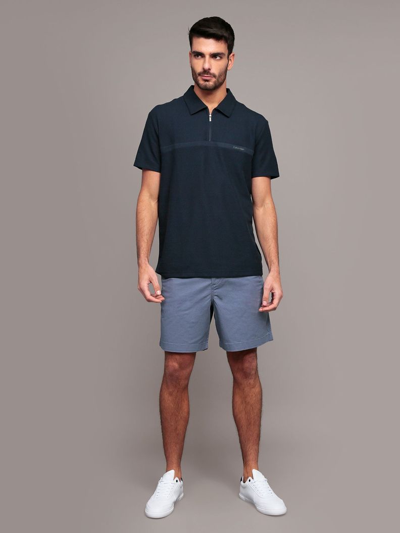 Short Slim de Algodon Azul Calvin Klein 28