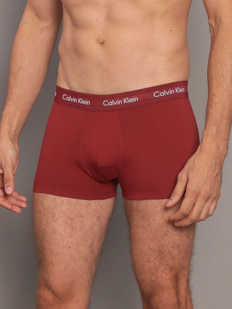 Pack 3 Bóxer Cotton Ris Stretch Multicolor Calvin Klein-1