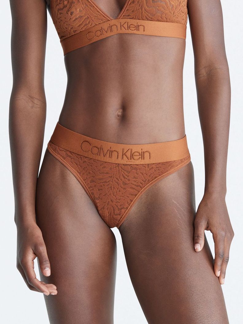 Colaless Encaje Intrinsic Café Calvin Klein-0