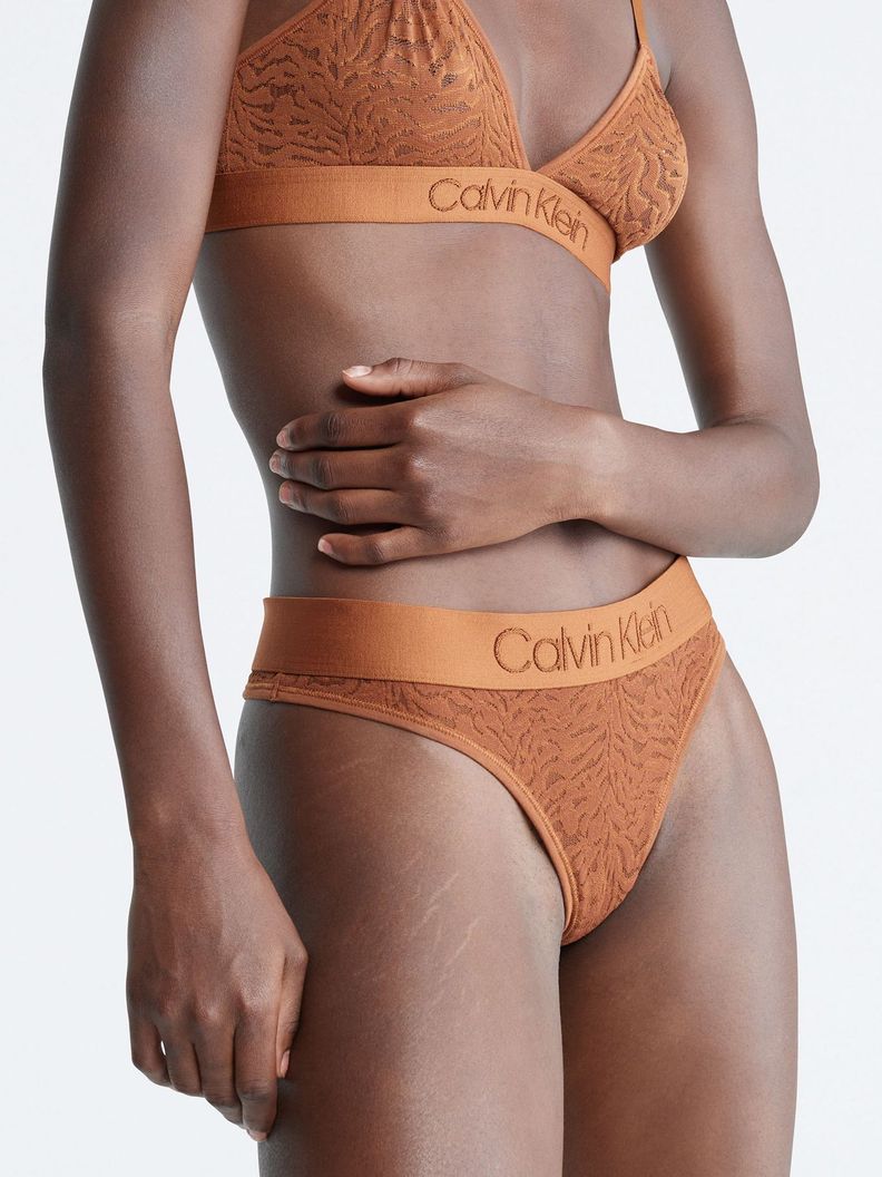 Colaless Encaje Intrinsic Café Calvin Klein-3