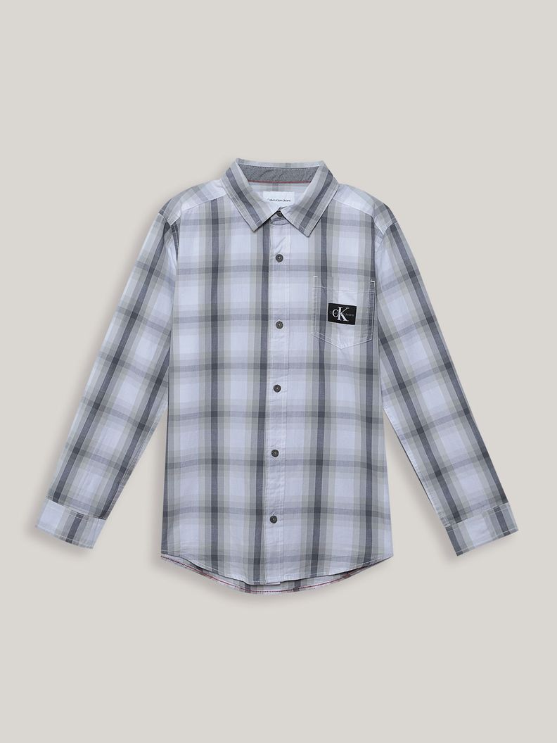 Camisa Niño Shadow Blanco Calvin Klein-0