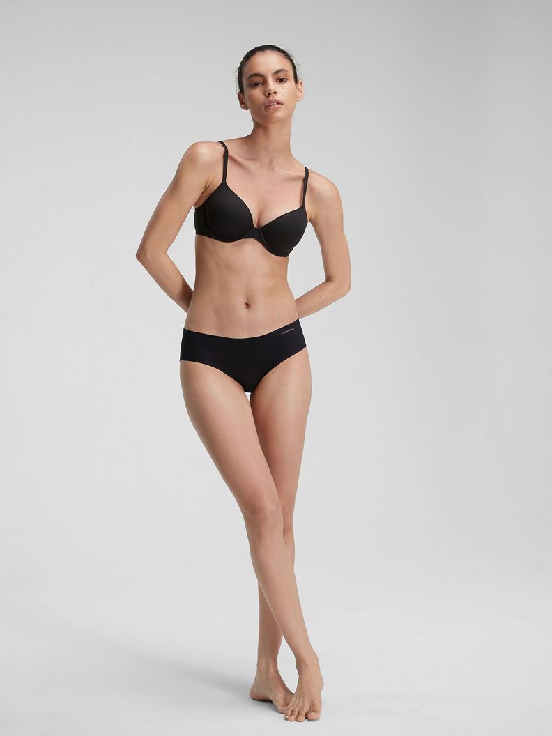 Calzón Mujer Sin costura Negro Calvin Klein-2