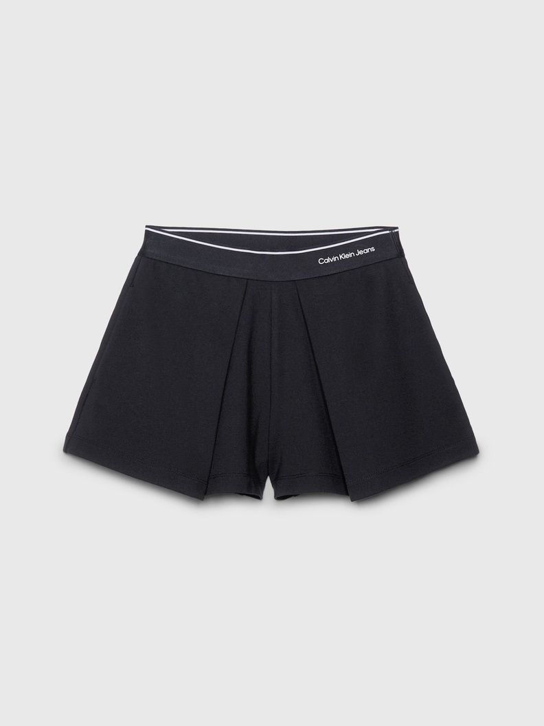 Falda Short Tape Skort Negro Calvin Klein-4