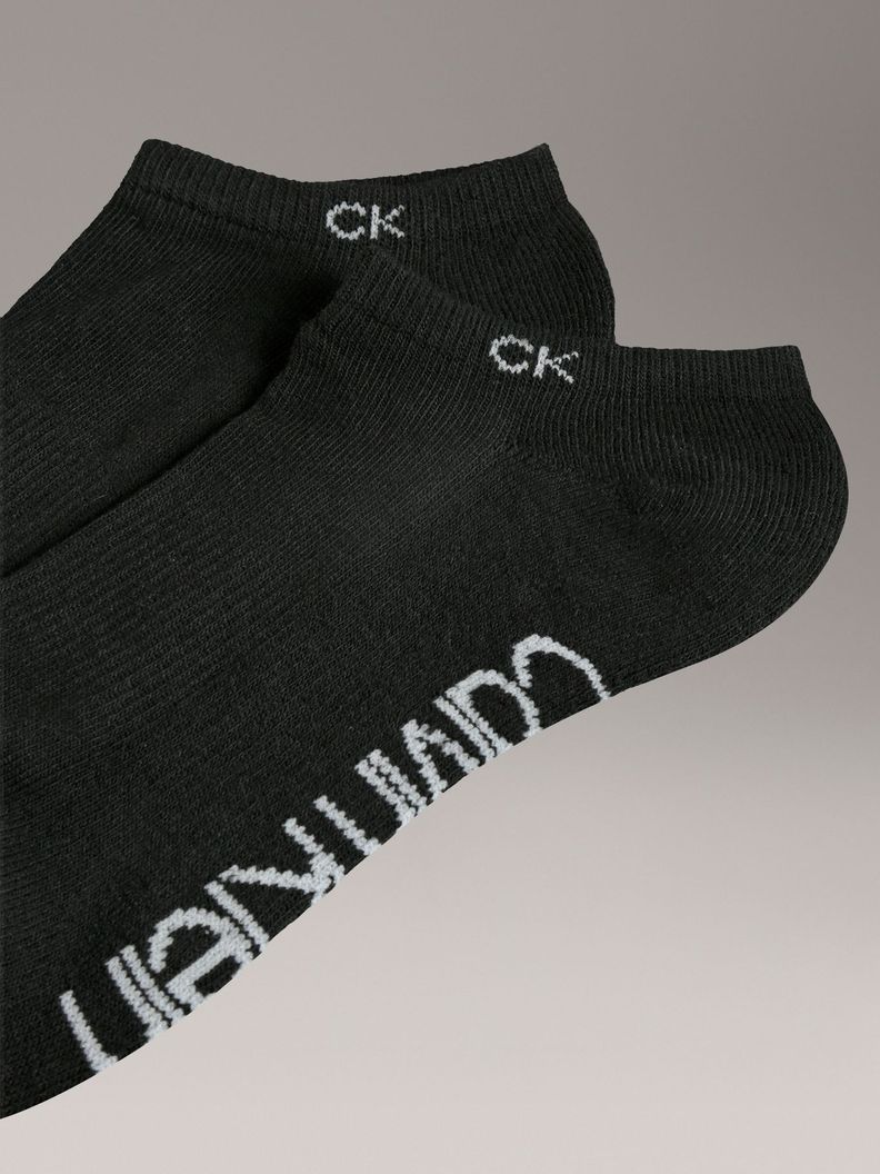 Pack 6 Calcetines con Logo Negro Calvin Klein-1