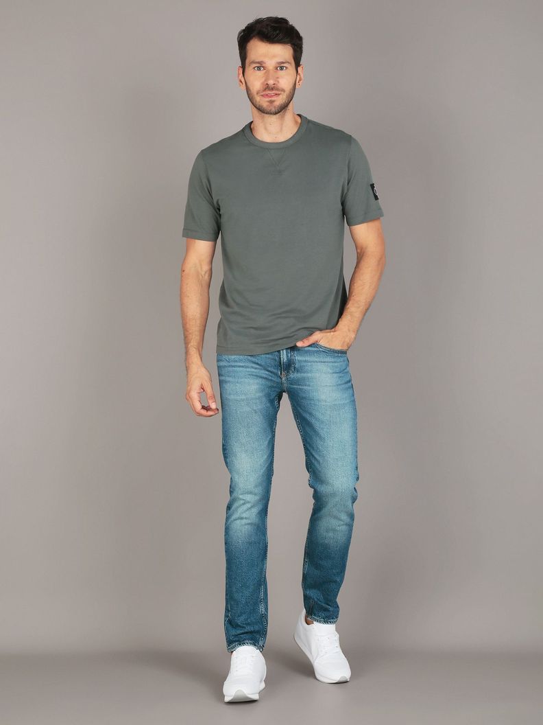 Polera Badge Regular Verde Calvin Klein-1