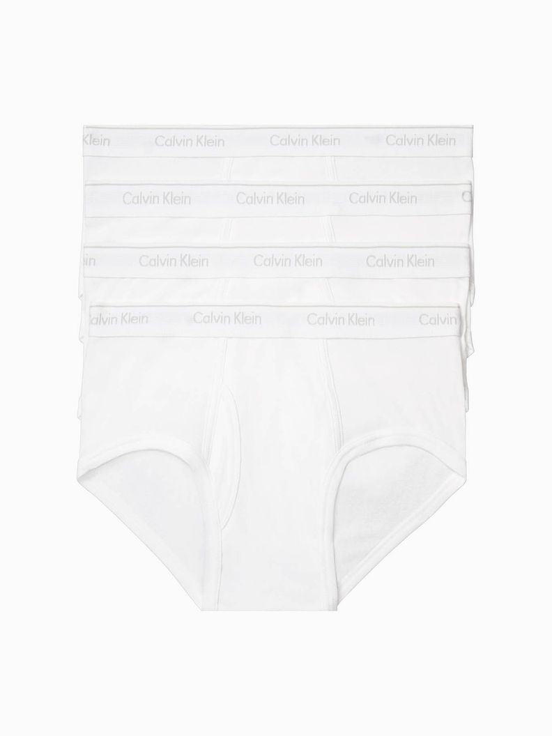Pack de 4 Calzoncilloa Blanco Calvin Klein-0