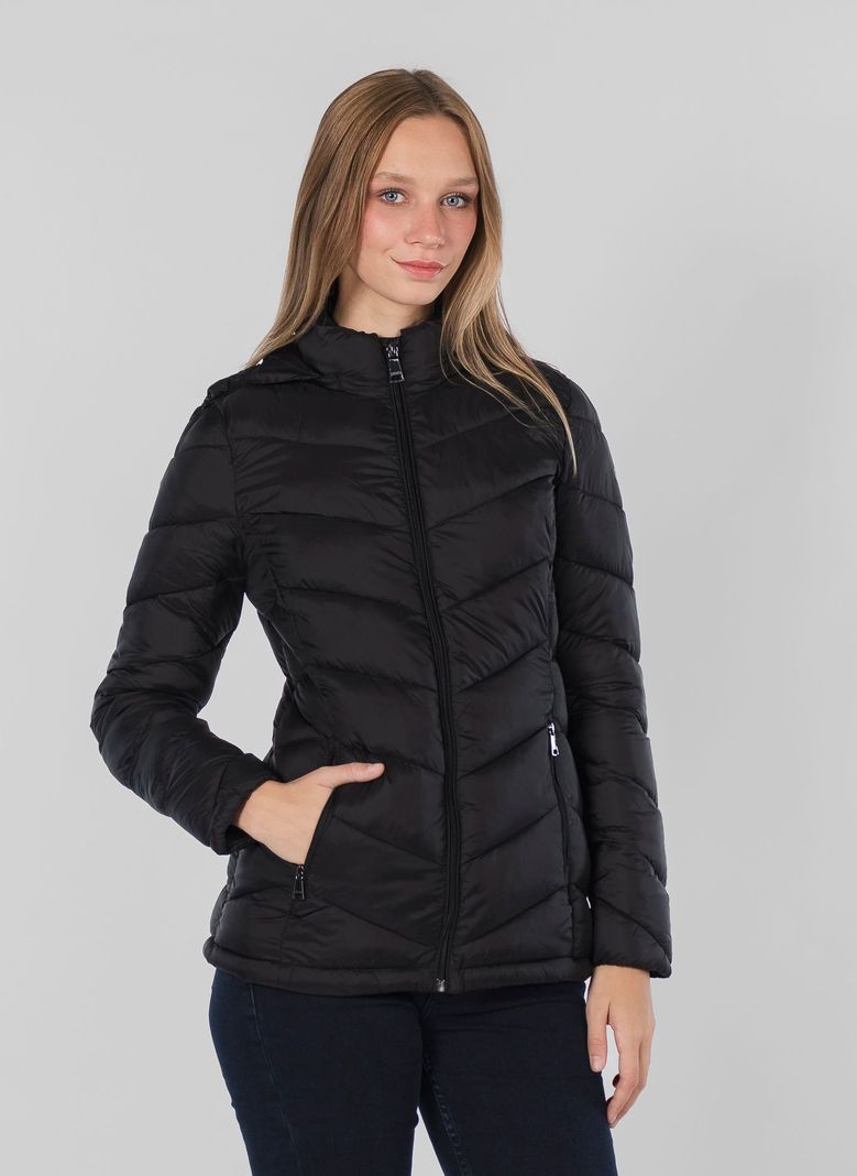 Parka Featherweight Negro Calvin Klein-0