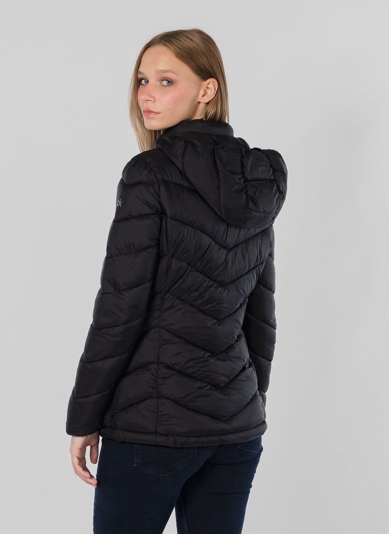 Parka Featherweight Negro Calvin Klein-2