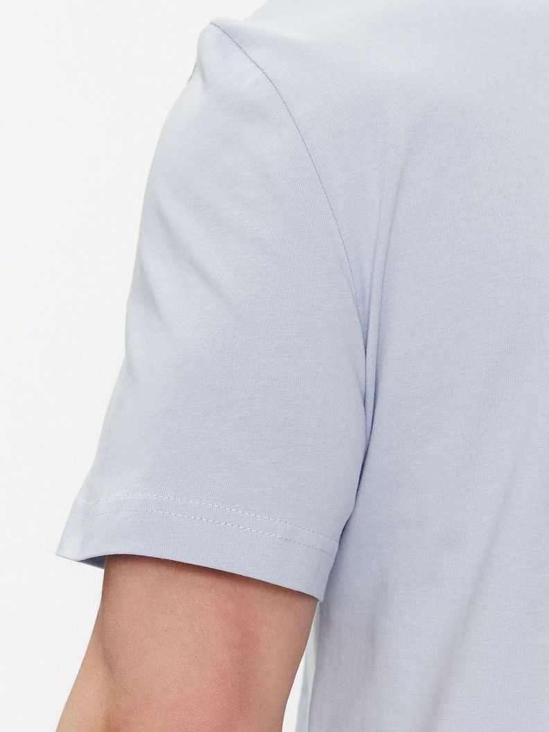 Polera Linear Chest Graphic Azul Calvin Klein-4