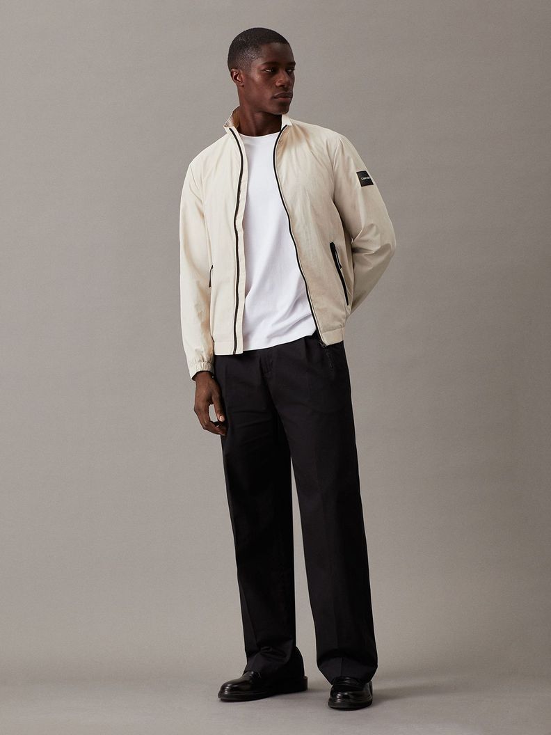 Chaqueta Clasica Hombre Beige Calvin Klein-1