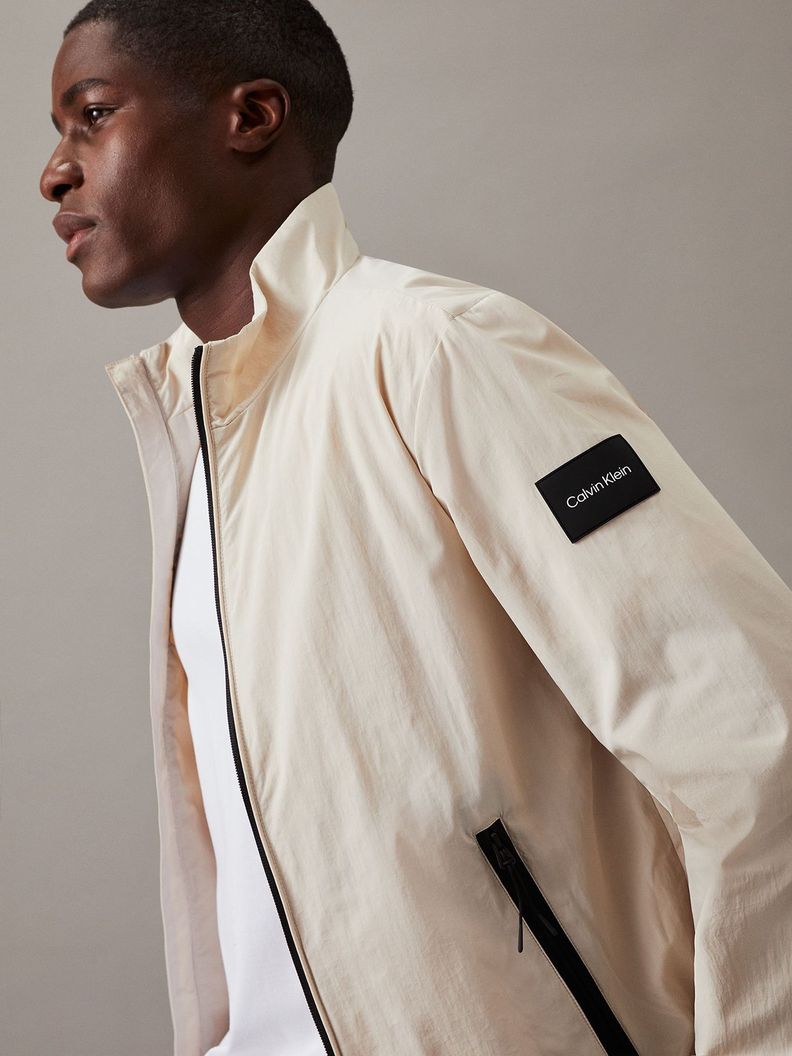 Chaqueta Clasica Hombre Beige Calvin Klein-3