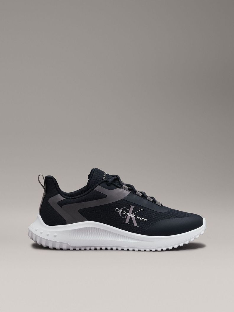 Zapatillas Eva Runner Lace Ml Mix Negro Calvin Klein-4