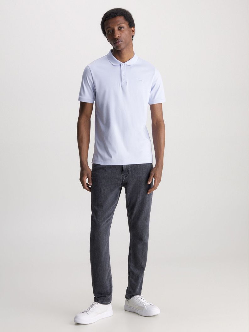 Polo Smooth Slim Azul Calvin Klein-1