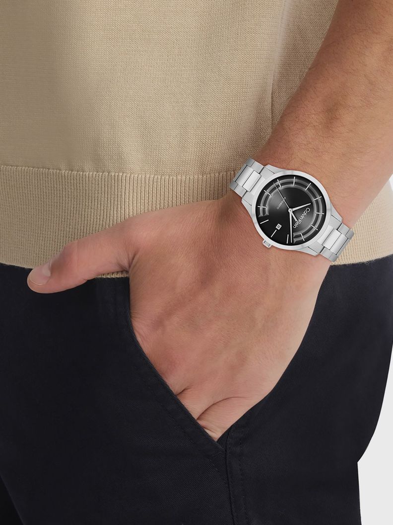 Reloj Automatic H-Link Plateado Calvin Klein-3