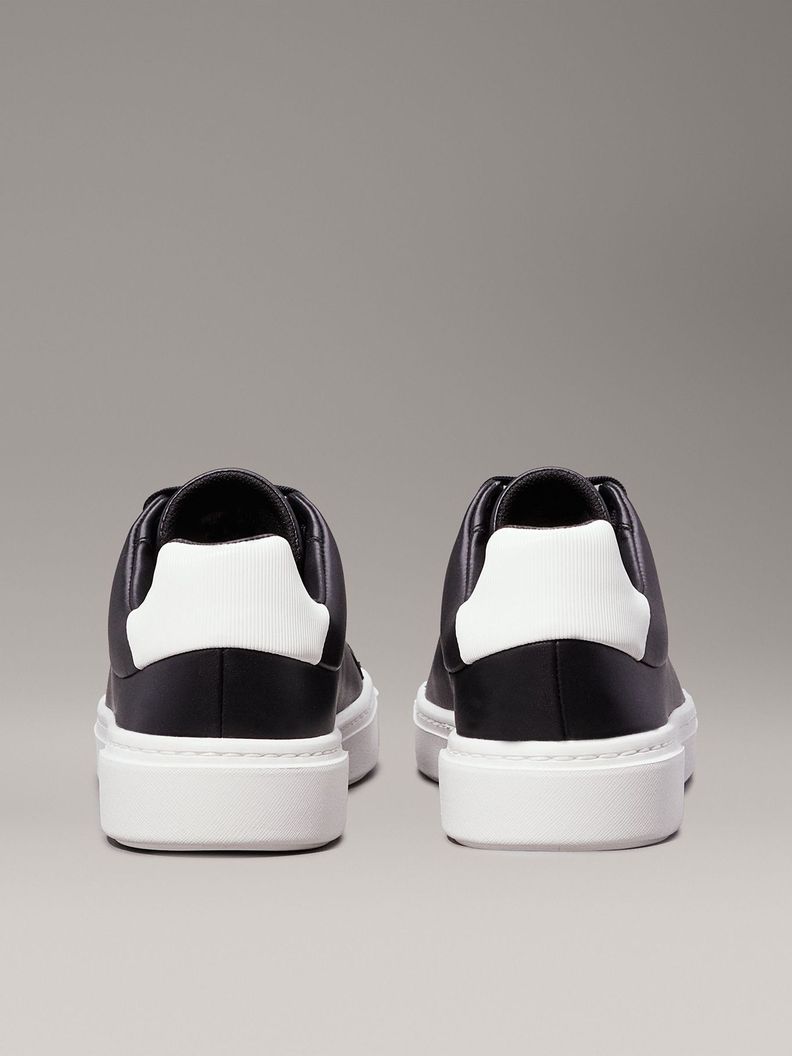 Zapatillas de Cuero Cupsole Lace Up Negro Calvin Klein-1