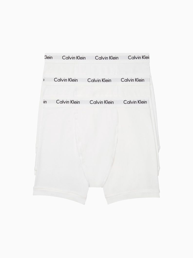 Pack 3 Bóxers - Cotton Stretch Blanco Calvin Klein-0