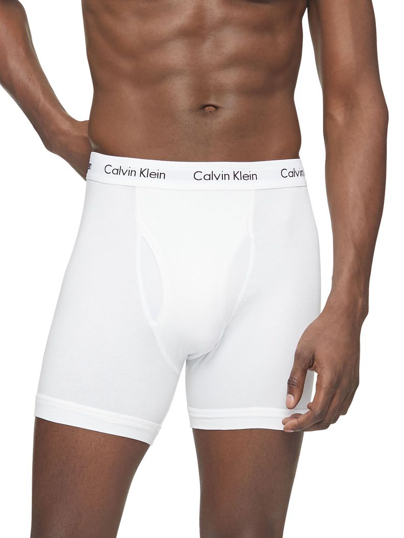 Pack 3 Bóxers - Cotton Stretch Blanco Calvin Klein-1