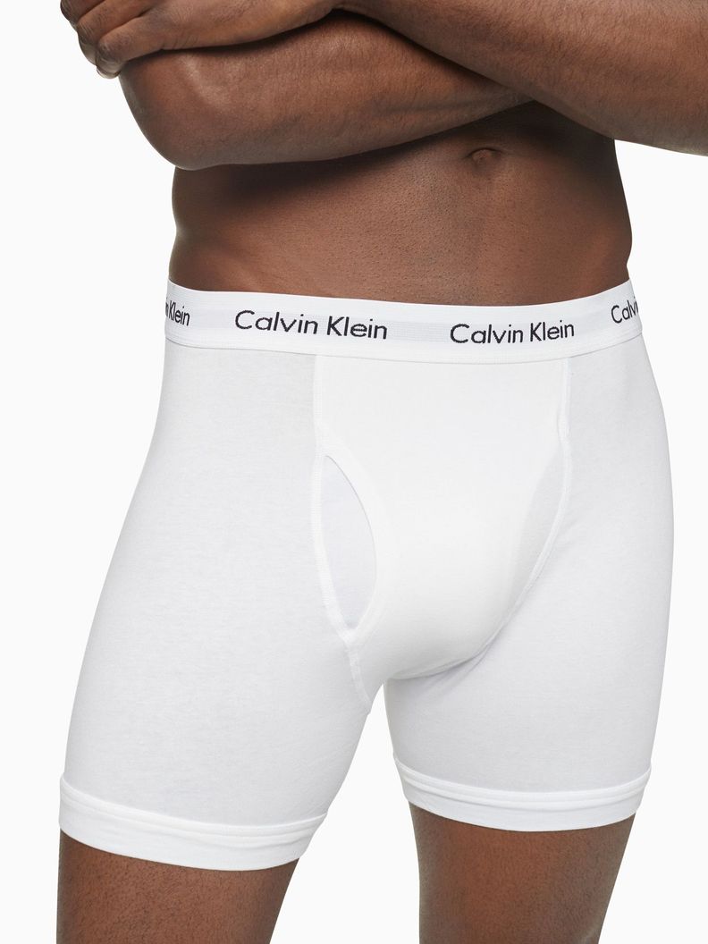 Pack 3 Bóxers - Cotton Stretch Blanco Calvin Klein-3