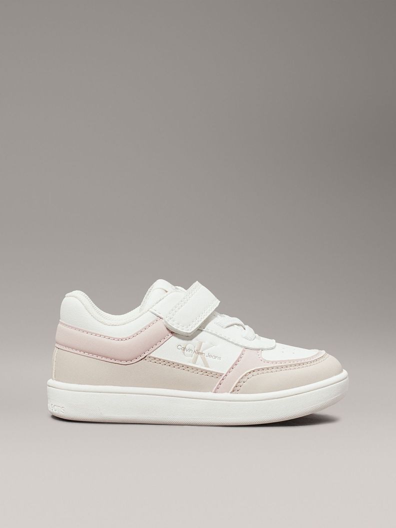 Zapatillas Niña Low Cut Lace-Up Blanco Calvin Klein-4