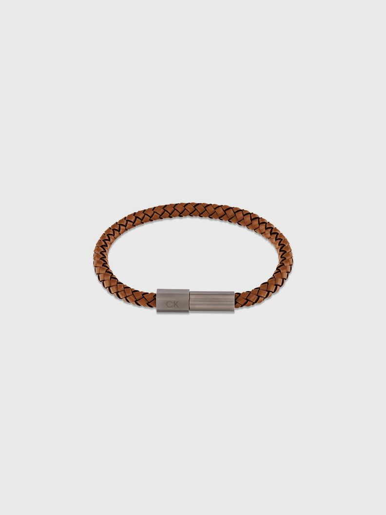 Pulsera Modern Braided Café Calvin Klein-0