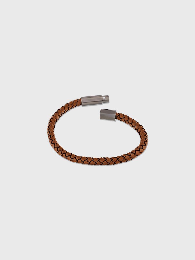 Pulsera Modern Braided Café Calvin Klein-1