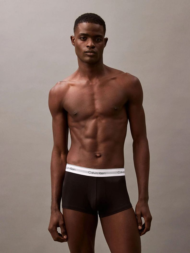 Pack 3 Bóxers Low Trunk Modern Air Negro Calvin Klein-1