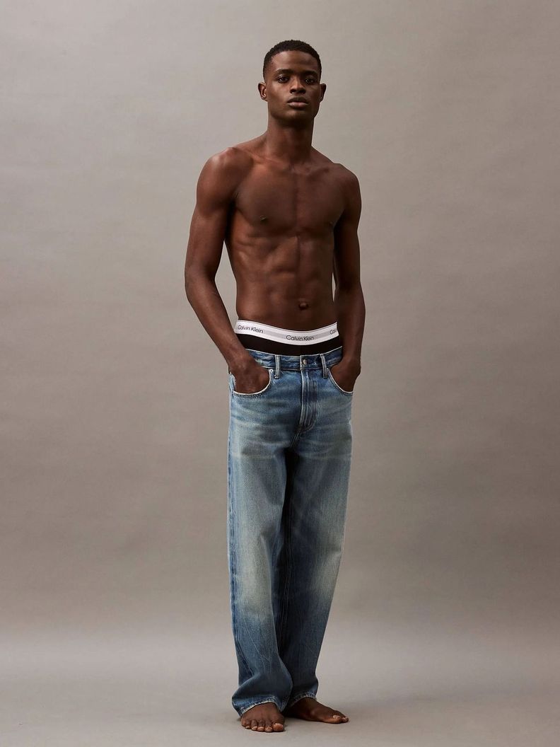 Pack 3 Bóxers Low Trunk Modern Air Negro Calvin Klein-2