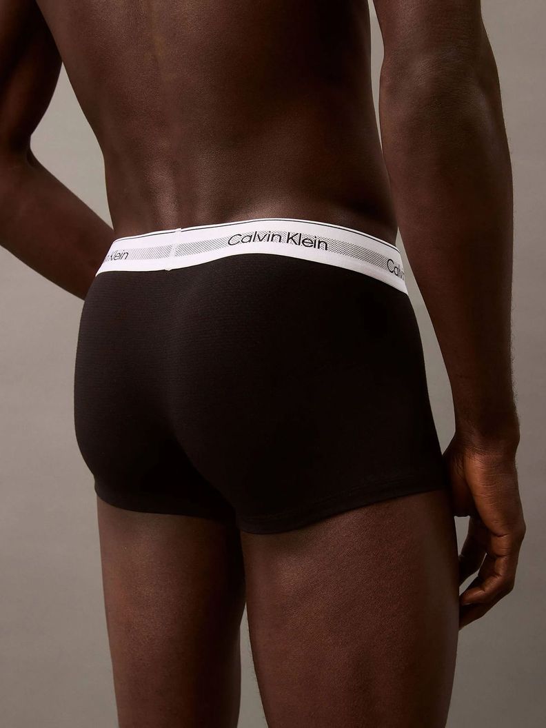 Pack 3 Bóxers Low Trunk Modern Air Negro Calvin Klein-3