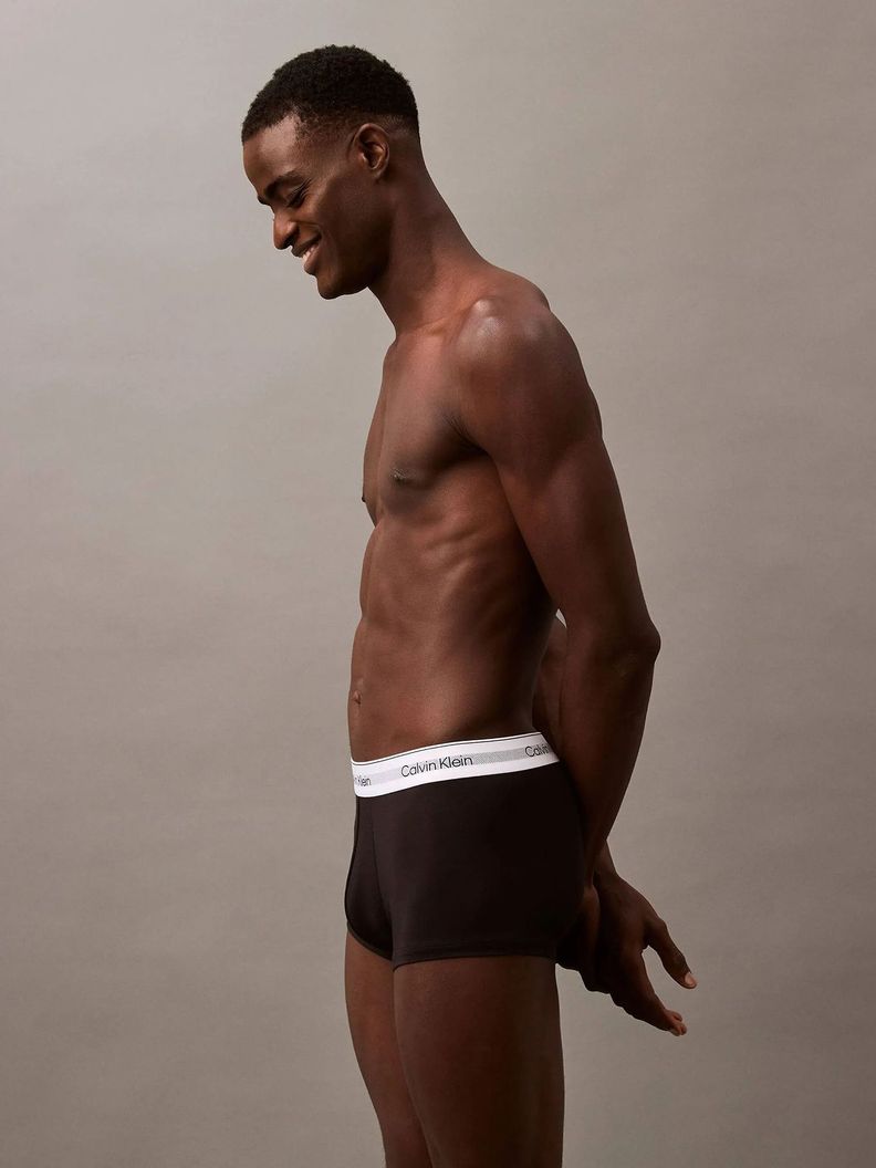 Pack 3 Bóxers Low Trunk Modern Air Negro Calvin Klein-4