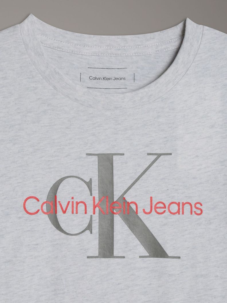 Polera Niño CK Monogram Gris Calvin Klein-2