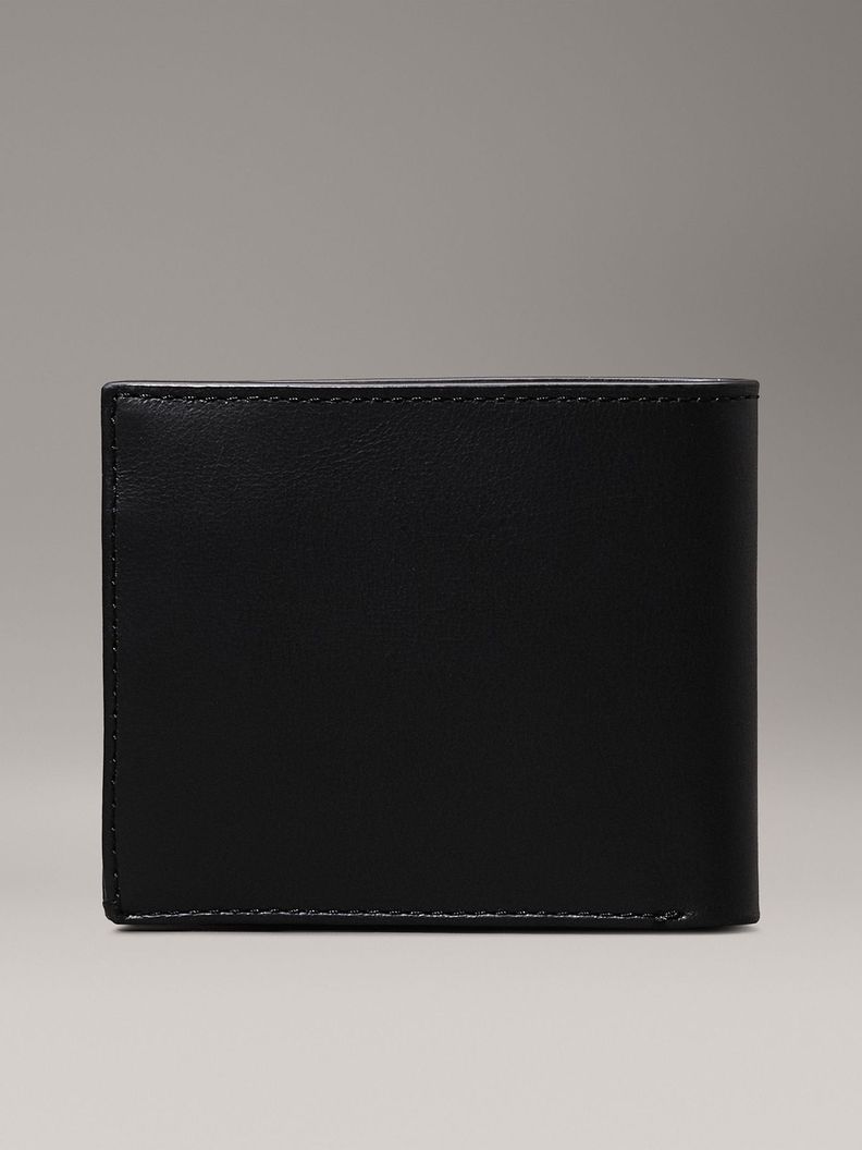 Billetera Monogram Soft Bifold Coin Negro Calvin Klein-1
