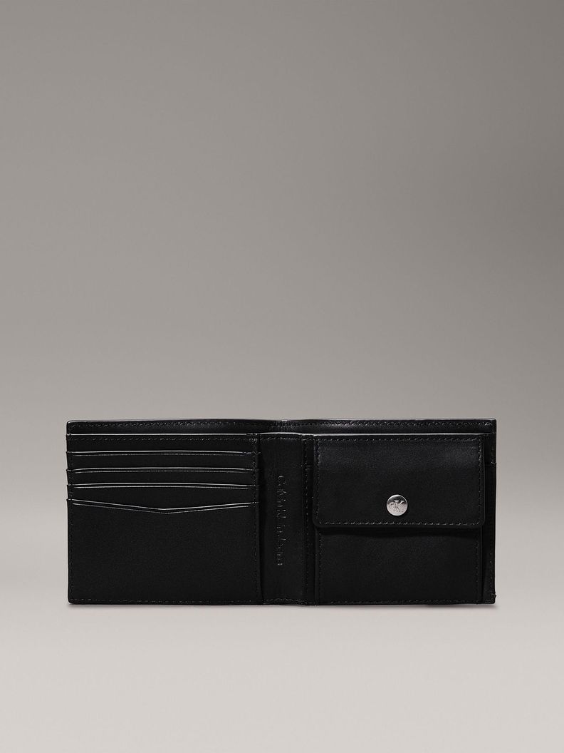 Billetera Monogram Soft Bifold Coin Negro Calvin Klein-2